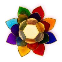 Candle, Holder Lotus Chakra