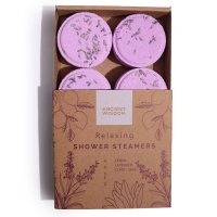 Shower Steamer, Relaxing Purple 4pc
