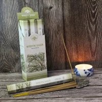 Rökelsepinnar, Green Tree White Sage & Eucalyptus Box