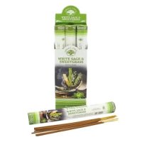 Rökelsepinnar, Green Tree White Sage & Sweetgrass Box
