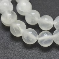 Selenite, white string round Bigpack