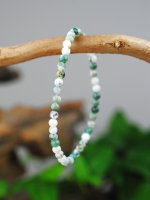 Agat, Moss Armband Rund