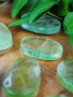 Fluorite, Green Apple Palm stone