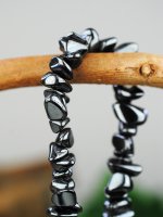 Hematite, bracelet chips