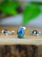 Opal, Svart Hänge med Sterling Silver HK