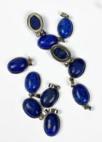 Lapis Lazuli, Hänge Oval