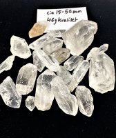 Rock Crystal, Rough Point Big pack Medium