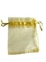 Organza Pouch, Gold Bigpack
