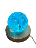 Display, Light Socket round Wood