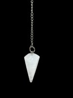 Rock crystal, pendulum cone