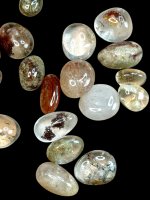 Lodolite Quartz, Tumbled Big pack EQ