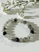 Turmalinkvarts, Armband Rund Storpack