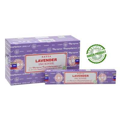 Incense Sticks, Satya Lavender Box