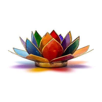 Candle, Holder Lotus Chakra