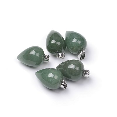 Aventurine, Green Pendant Drop bigpack