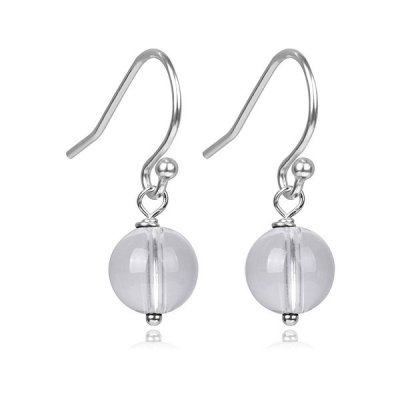 Bergkristall, Örhängen Sterling silver storpack