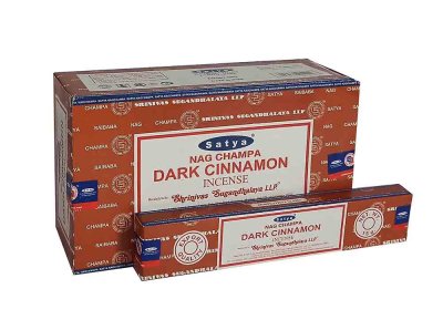 Rökelsepinnar, Satya Nag Champa Dark Cinnamon Box
