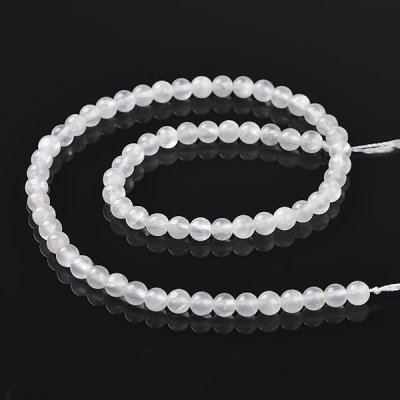 Selenite, white string round Bigpack