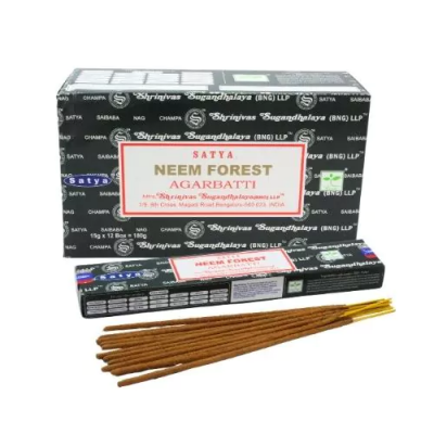 Incense Sticks, Satya Neem Forest Box