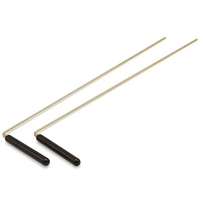 Dowsing rods, brass