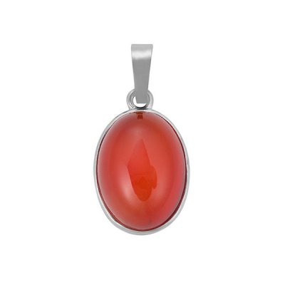 Carnelian, Pendant Oval Bigpack