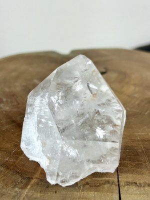 Blixnedslagkvarts, Bergkristall Spets