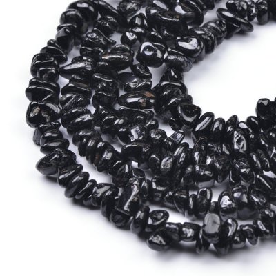 Tourmaline, black string chips Big Pack