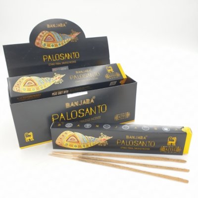 Incense Sticks, Banjara Aztec  Palo Santo Box