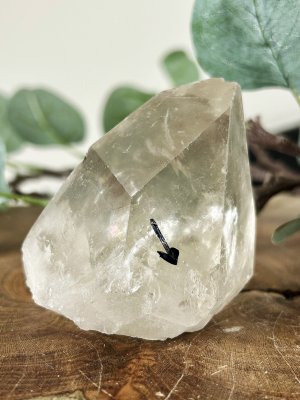 Blixnedslagkvarts, Bergkristall Spets
