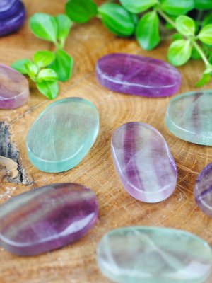 Fluorite, Candy Palm stone