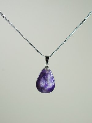 Amethyst, Necklace Drop Big Pack