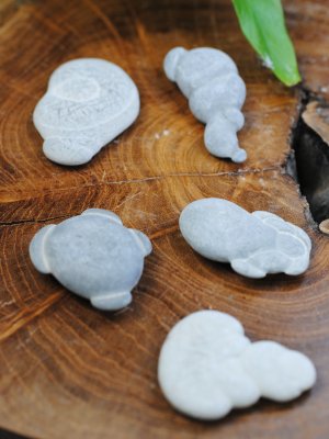 Fairy stone, Rå