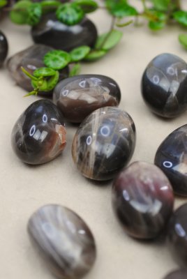 Moonstone, Black Cuddle Stone Gram