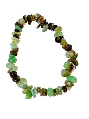Krysopras, Armband Multi Chips