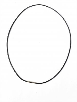 Halsband, Svart Snöre Storpack
