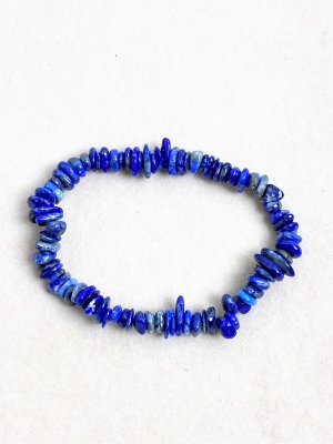 Lapis Lazuli, Armband Chips Storpack