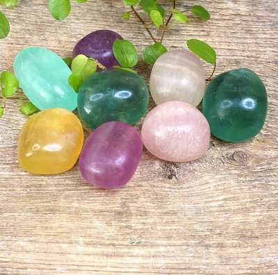 Fluorit, Multi Cuddle Stones Gram