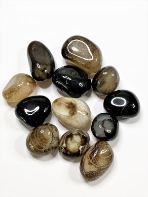 Agat, Svart Cuddle Stone Storpack