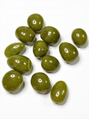 Serpentin, Oliv Polerade Sten 5kg