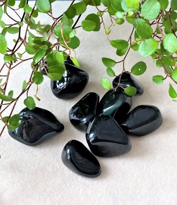 Obsidian, Regnbåge Trumlad 5kg