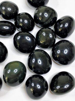 Obsidian, Regnbåge Cuddle Stone Storpack