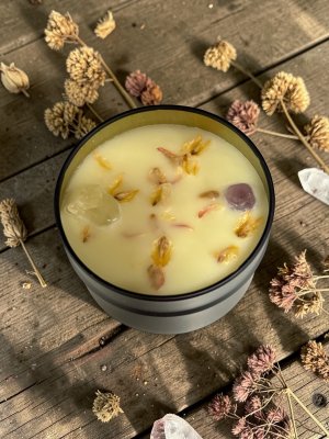 Ljus, Plåtburk Äpple/Kanel Doft