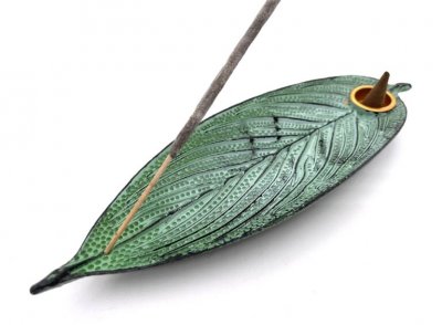 Rökelsehållare, Leaf of Life Grön
