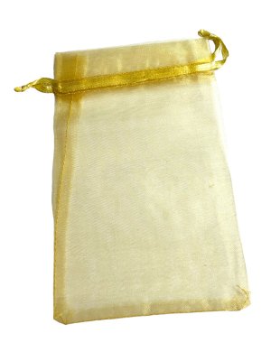 Organza Pouch, Gold Bigpack