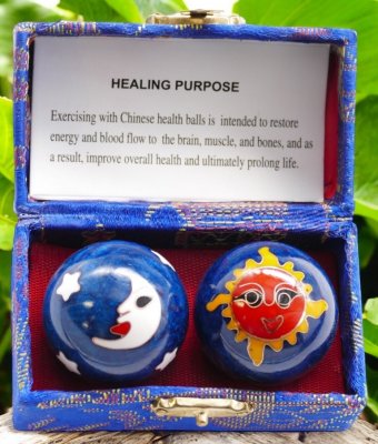 Stress Balls, Blue Sun & Moon