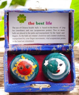 Stress Balls, Green Sun & Moon