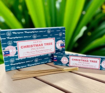 Incense sticks, Satya Christmas Tree Box