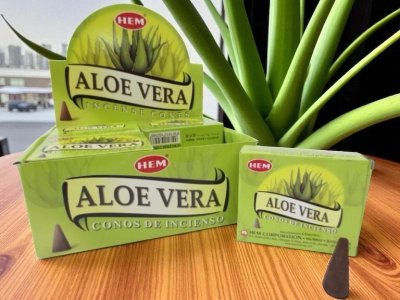 Rökelsekoner, HEM Aloe Vera Box