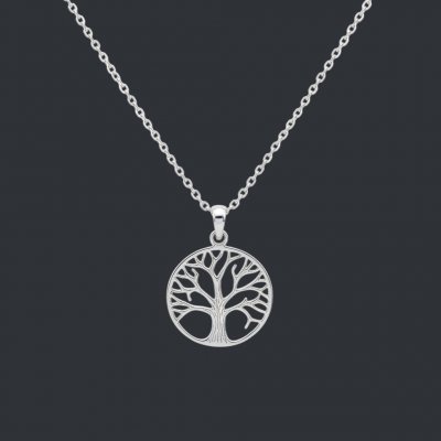 Pendant, Tree of Life Sterling Silver