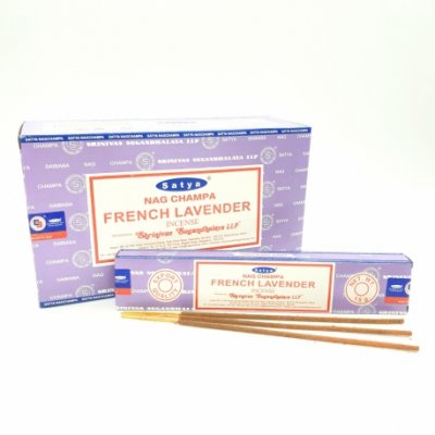 Rökelsepinnar, Satya Nag Champa French Lavendel Box